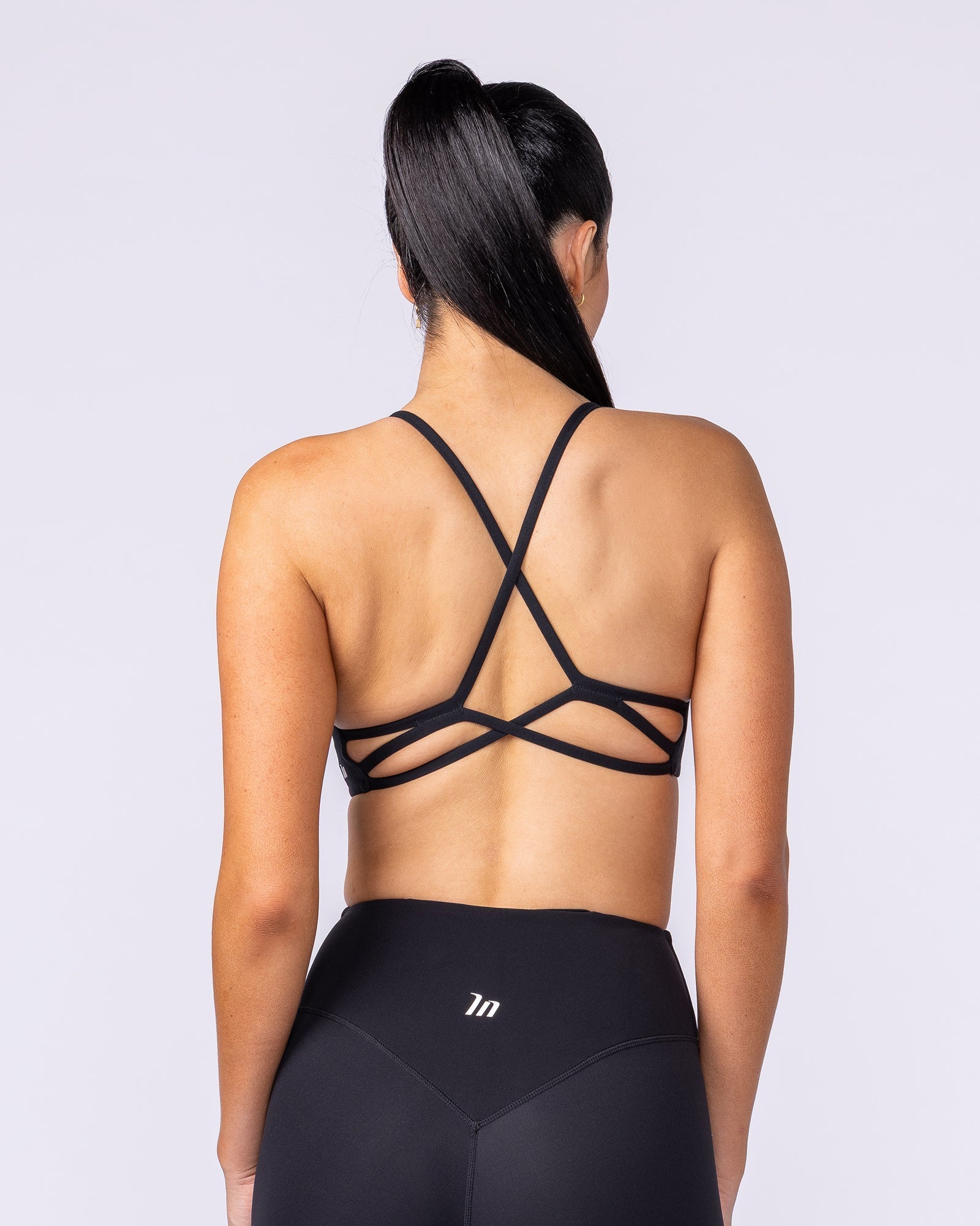 Afterglow Bralette - Black-Bralettes-XXS-1125106BLK-XXS-MNAPPRL45381-4-Muscle Nation