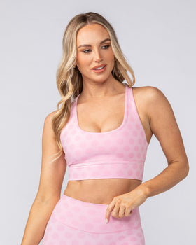 Allure Longline Bra - Blossom Spot-Sports Bras-XS-082502BLMSP-XS-MNAPPRL43620-1-Muscle Nation