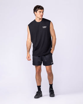 Archives Muscle Tank - Black-Singlets & Tanks-S-1125149BLK-S-MNAPPRL47227-6-Muscle Nation