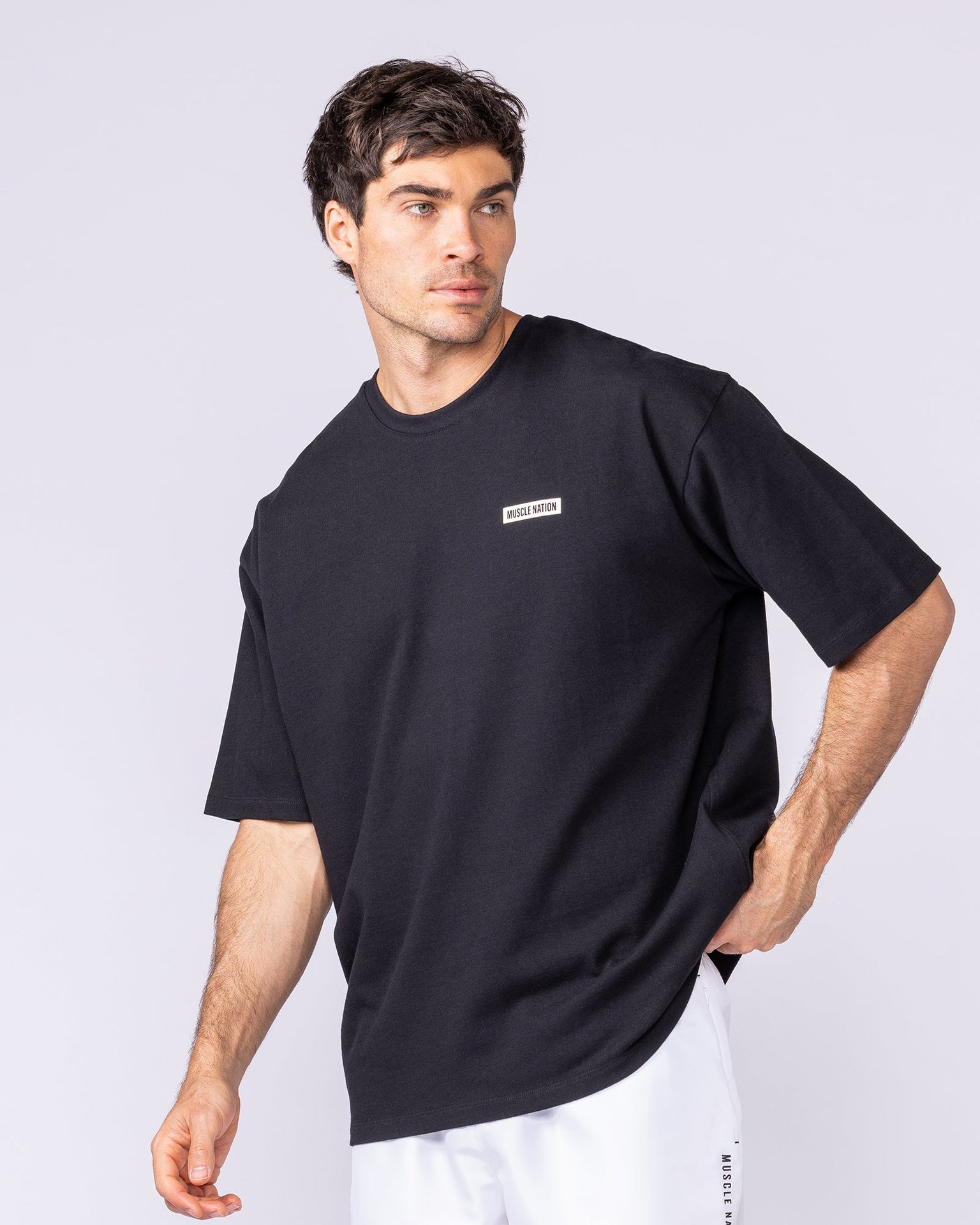 Athletic Division Pump Cover - Black-T-Shirts-XS-1125176BLK-XS-MNAPPRL47301-4-Muscle Nation