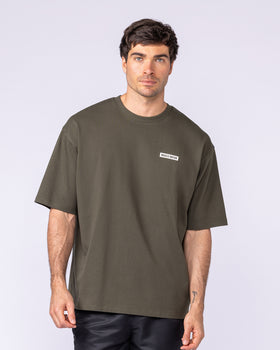 Athletic Division Pump Cover - Dark Khaki-T-Shirts-XS-1125176DKHAKI-XS-MNAPPRL47317-2-Muscle Nation