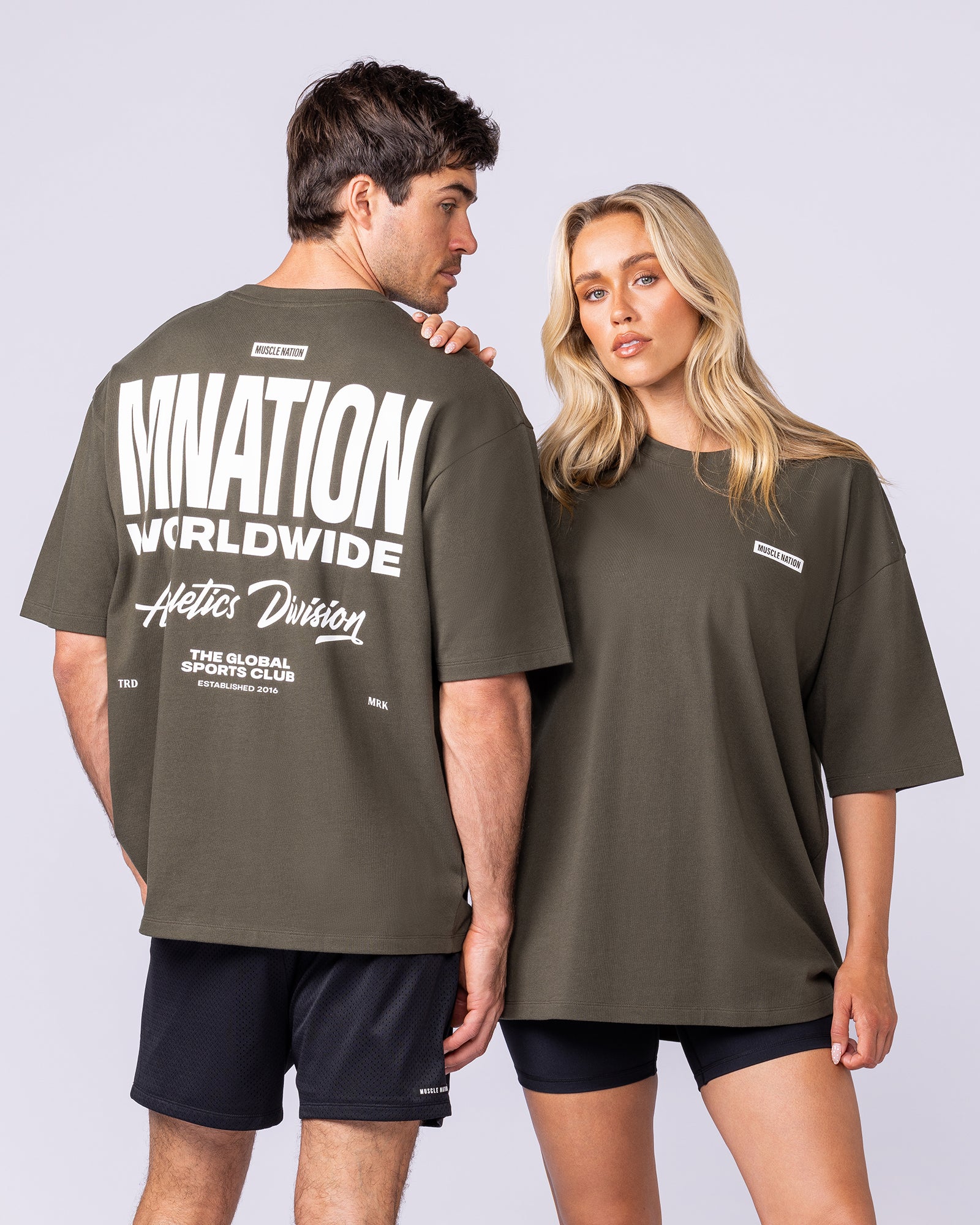 Athletic Division Pump Cover - Dark Khaki-T-Shirts-XS-1125176DKHAKI-XS-MNAPPRL47317-7-Muscle Nation