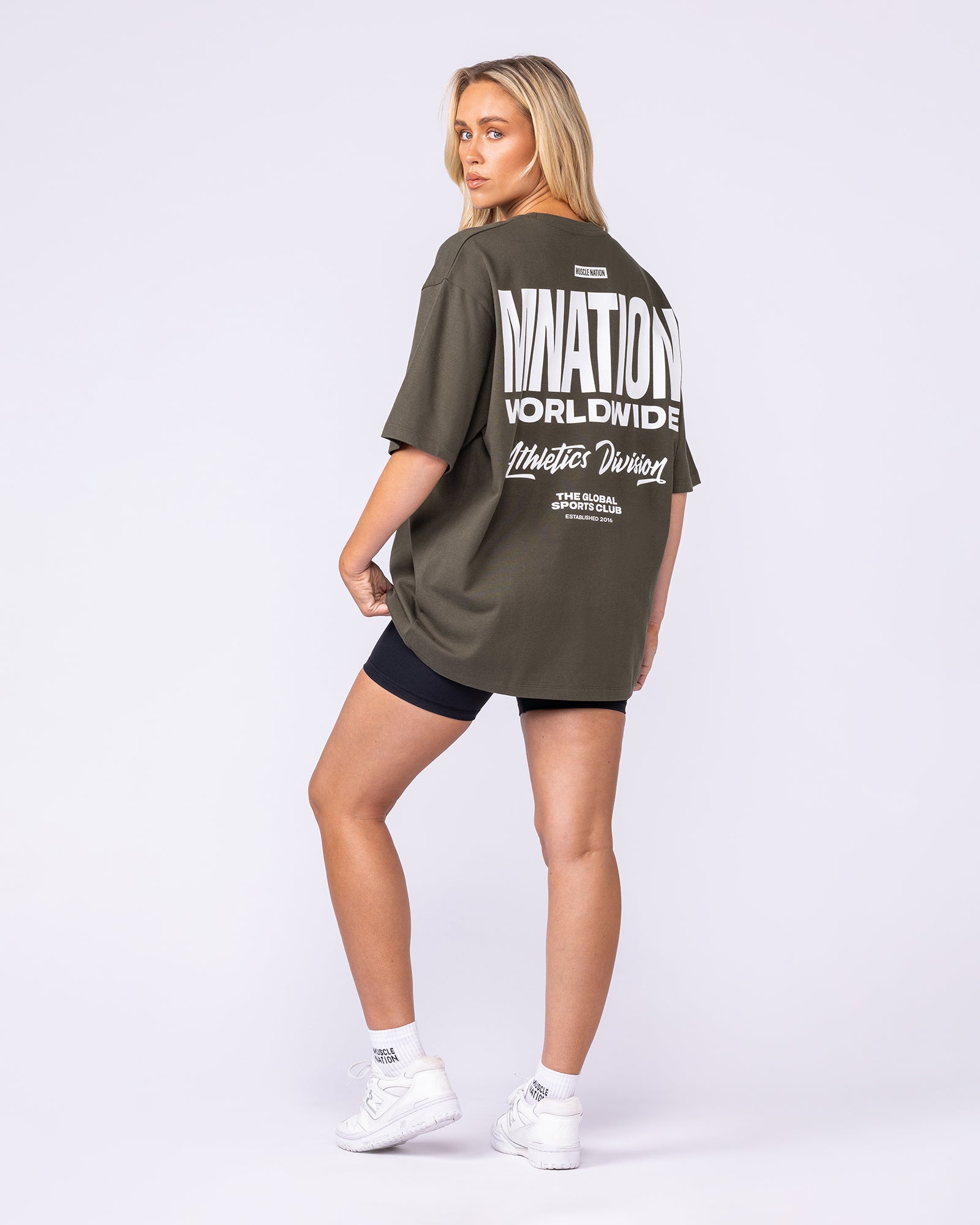 Athletic Division Pump Cover - Dark Khaki-T-Shirts-XS-1125176DKHAKI-XS-MNAPPRL47317-9-Muscle Nation