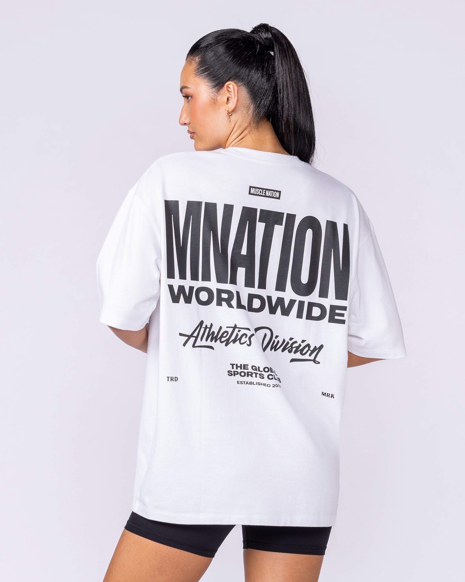 Athletic Division Pump Cover - White-T-Shirts-XS-1125176WHT-XS-MNAPPRL47309-7-Muscle Nation