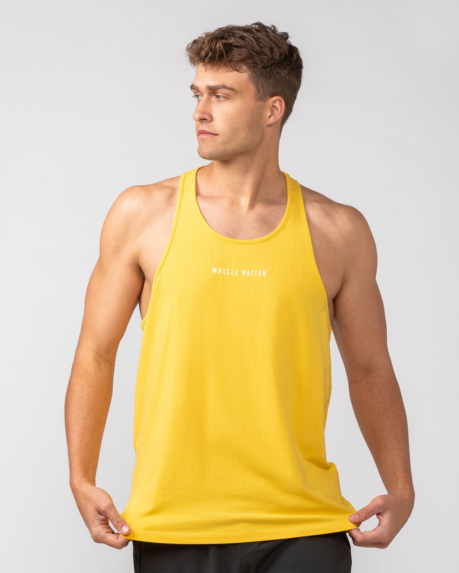 Infinite Y-Back Singlet - Sunglow-Singlets & Tanks-S-082433SNGLW-S-MNAPPRL32558-1-Muscle Nation