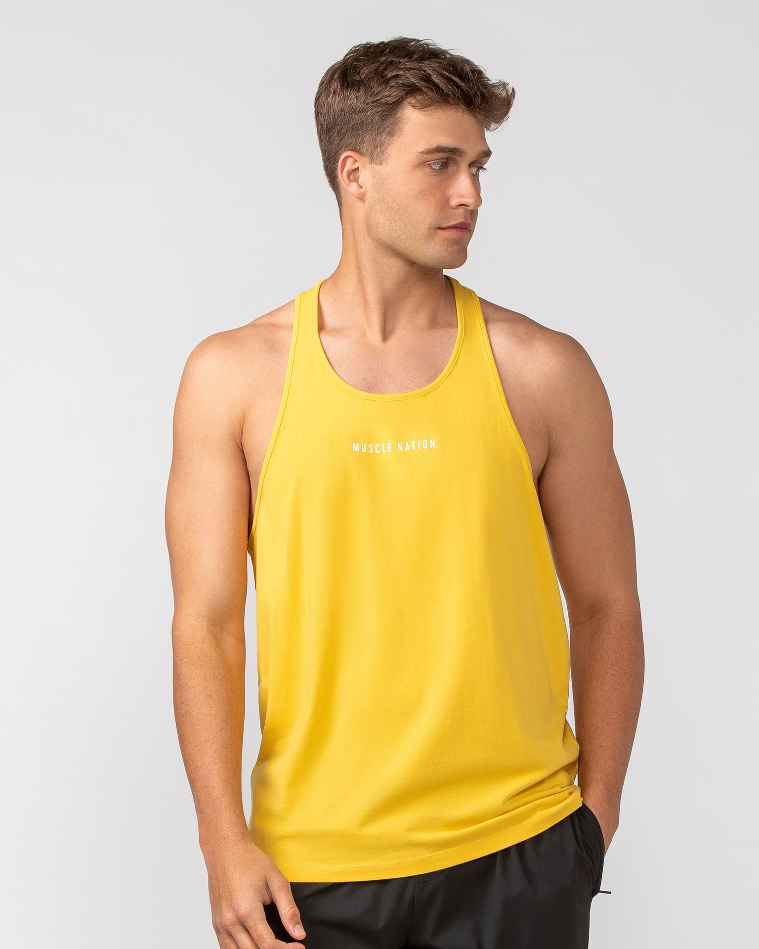 Infinite Y-Back Singlet - Sunglow-Singlets & Tanks-S-082433SNGLW-S-MNAPPRL32558-2-Muscle Nation