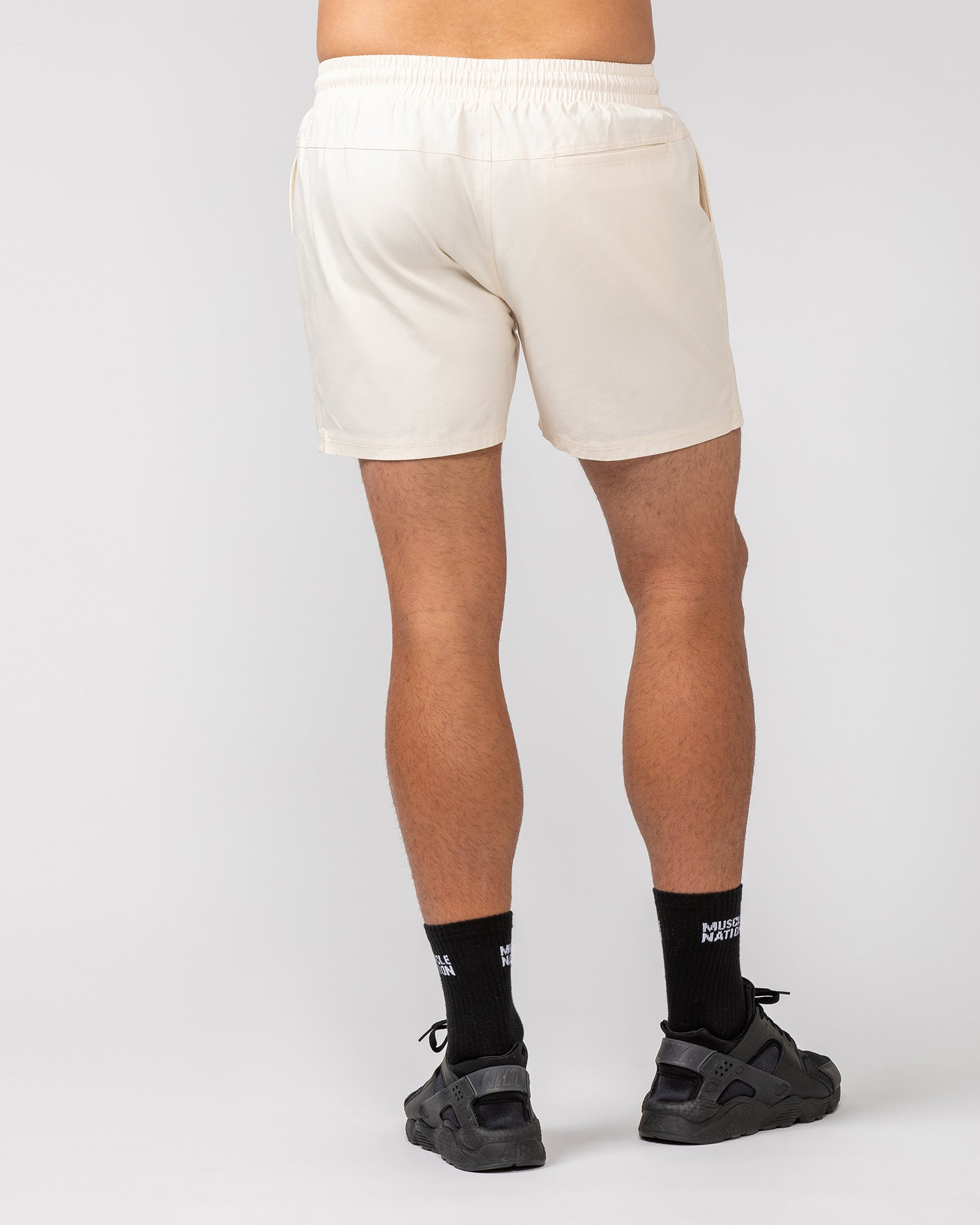 Daily 4" Shorts - Travertine-Shorts-S-082409TRAV-S-MNAPPRL32493-5-Muscle Nation