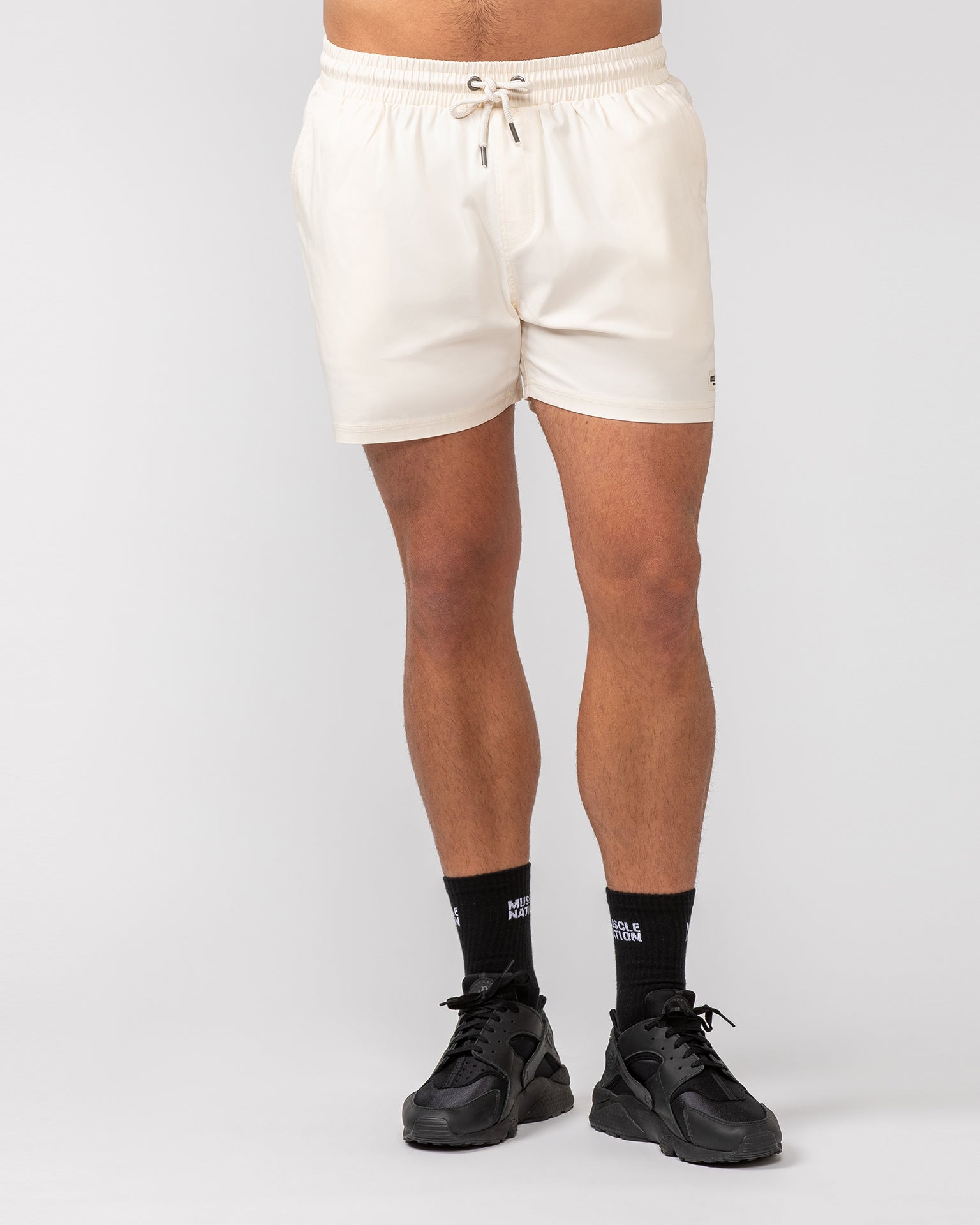 Daily 4" Shorts - Travertine-Shorts-S-082409TRAV-S-MNAPPRL32493-2-Muscle Nation