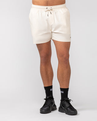 Daily 4" Shorts - Travertine-Shorts-S-082409TRAV-S-MNAPPRL32493-2-Muscle Nation