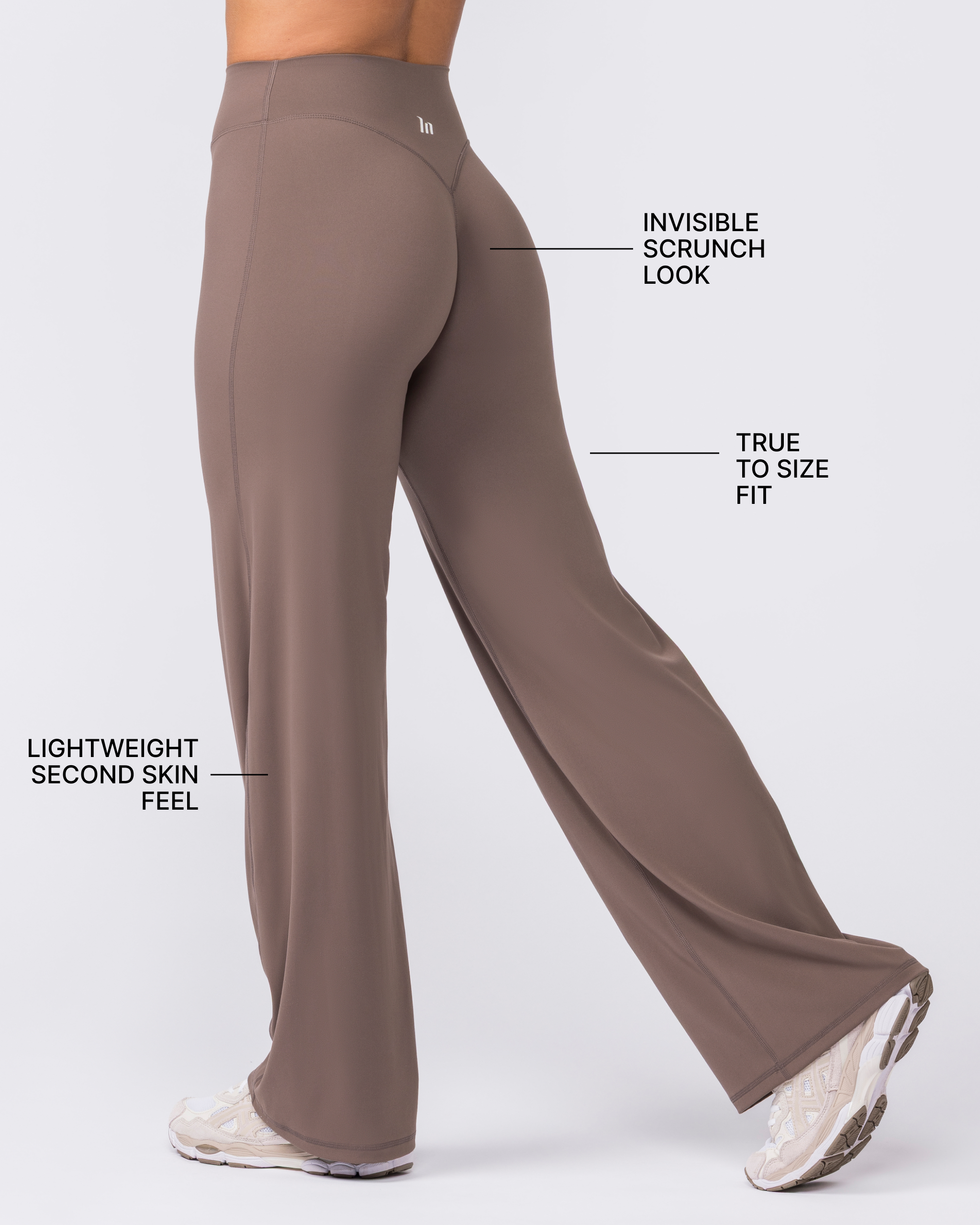 Aura Straight Leg Leggings Tall - Taupe-Leggings-XXS-032657TTAUPE-XXS-MNAPPRL51596-3-Muscle Nation