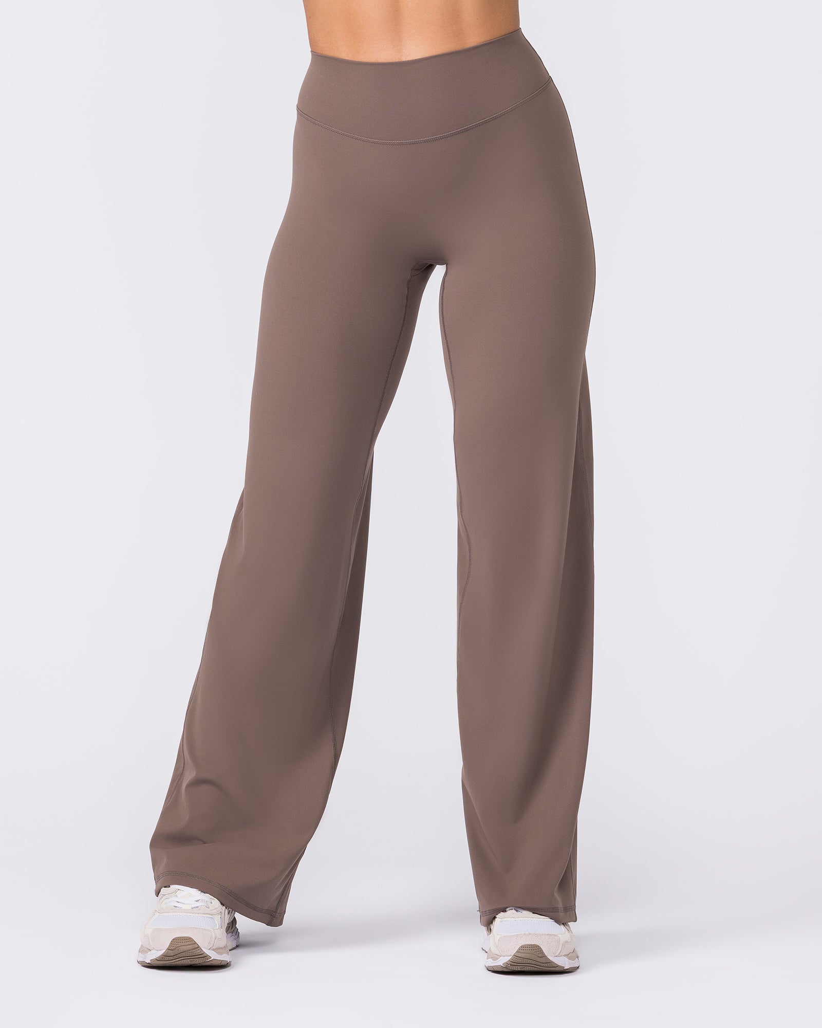 Aura Straight Leg Leggings Tall - Taupe-Leggings-XXS-032657TTAUPE-XXS-MNAPPRL51596-7-Muscle Nation
