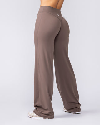 Aura Straight Leg Leggings Tall - Taupe