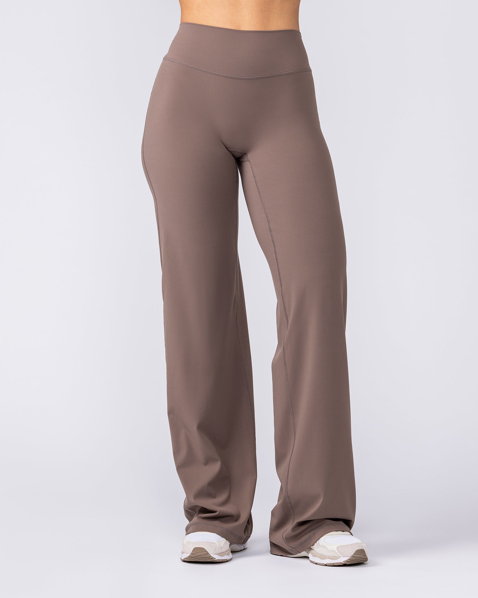 Aura Straight Leg Leggings Tall - Taupe