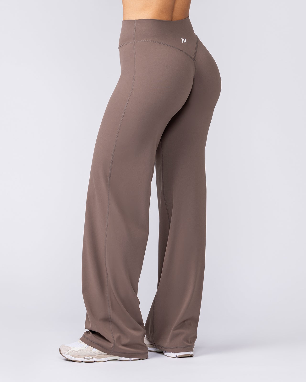 Aura Straight Leg Leggings Tall - Taupe