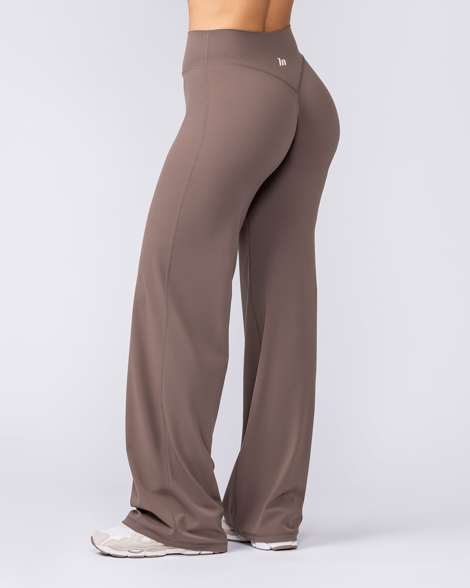 Aura Straight Leg Leggings Tall - Taupe
