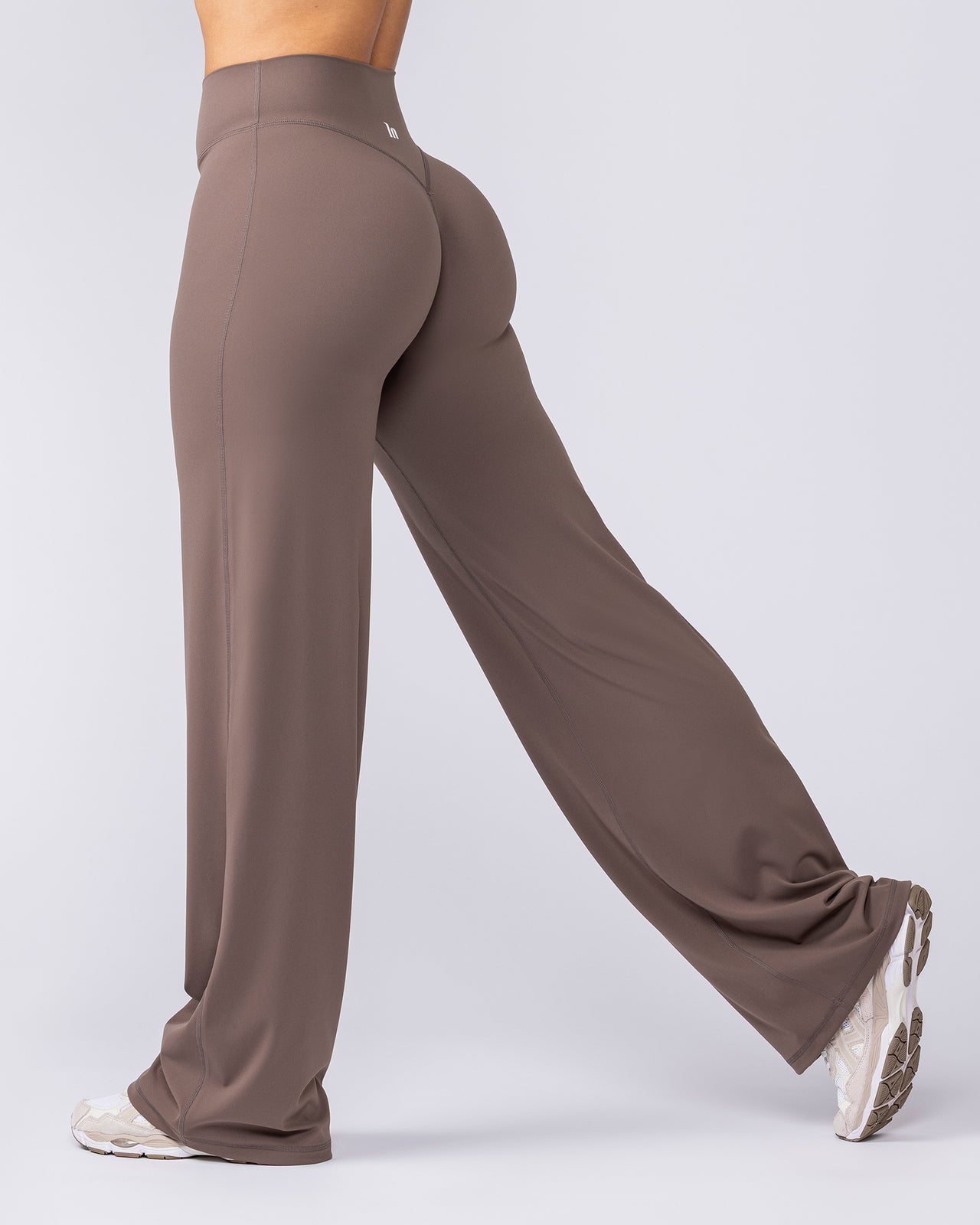 Aura Straight Leg Leggings Tall - Taupe
