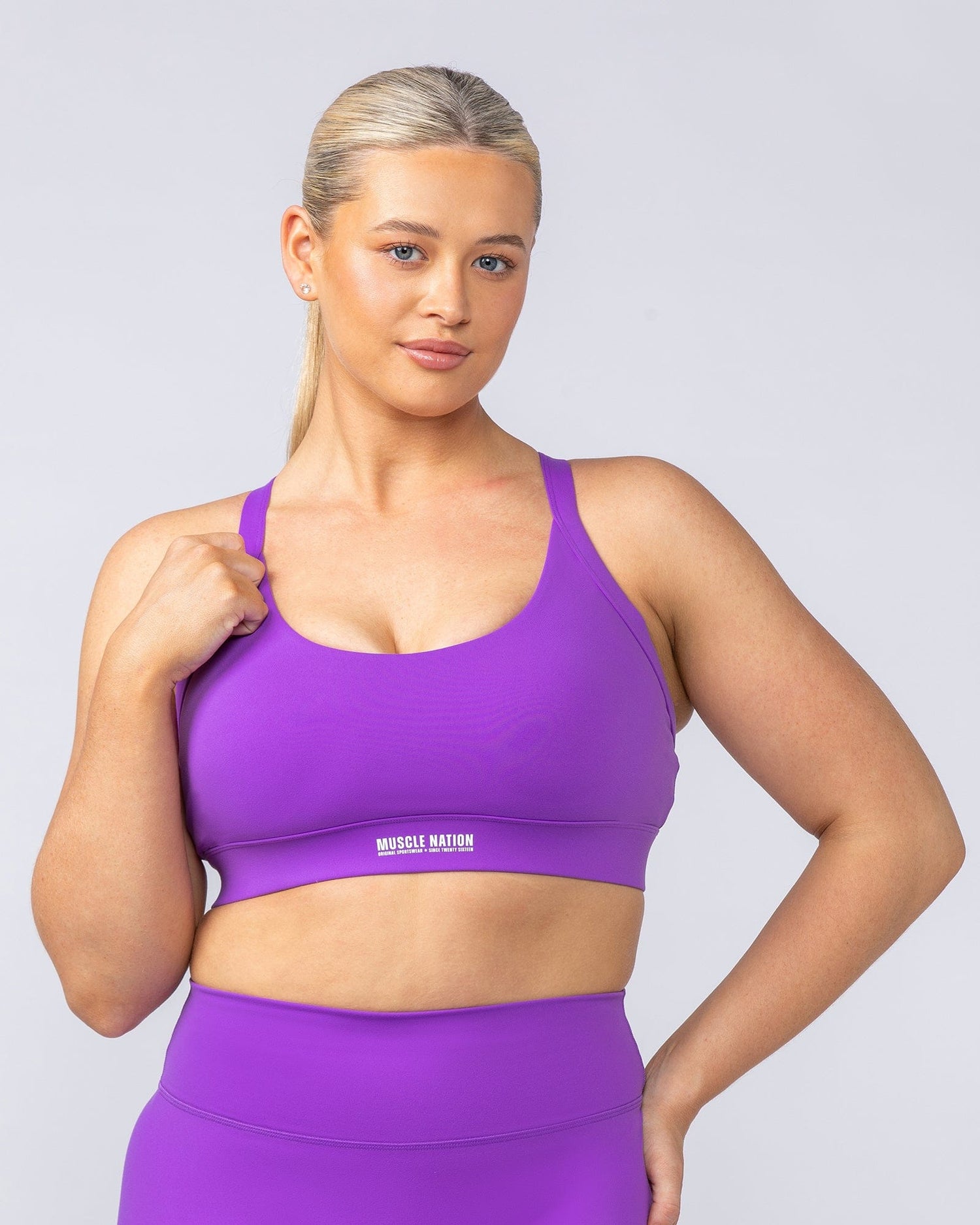 Rival Bra Viola - Muscle Nation women's sports bra