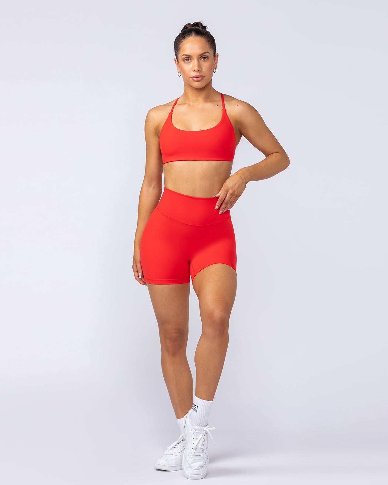 Strike Bralette - Chilli-Bralettes-XXS-112407CHIL-XXS-MNAPPRL32911-5-Muscle Nation