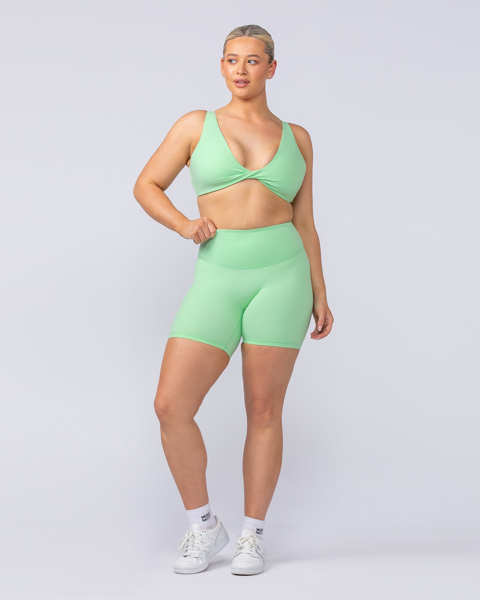 Embody Bralette - Lime Splice