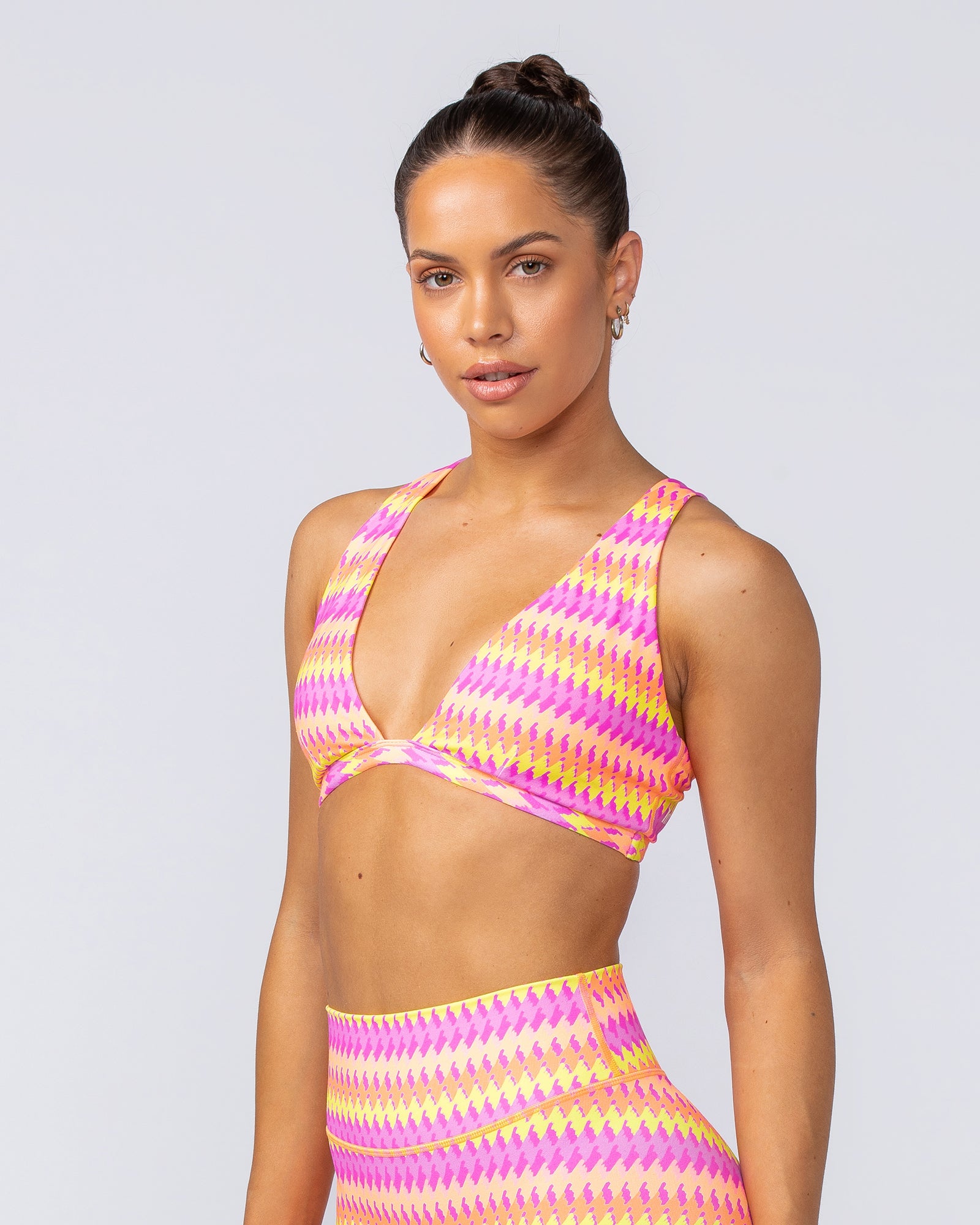 Glow Bralette - Fiesta Print