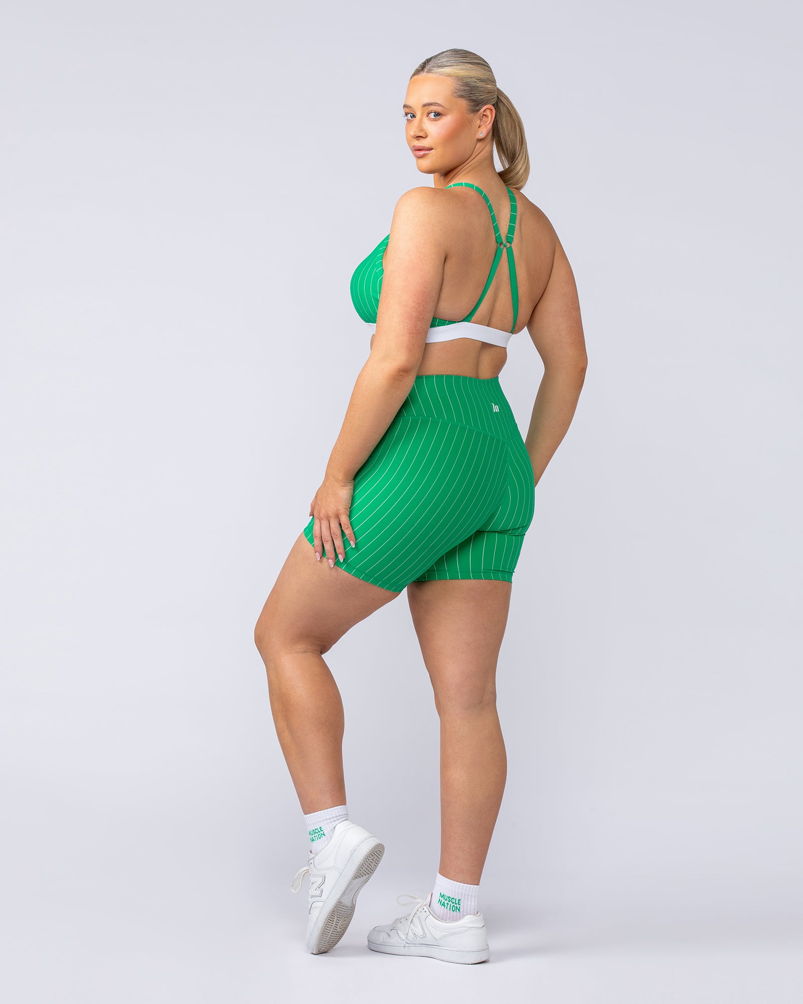 All Star Bra - Clover Stripe – Muscle Nation