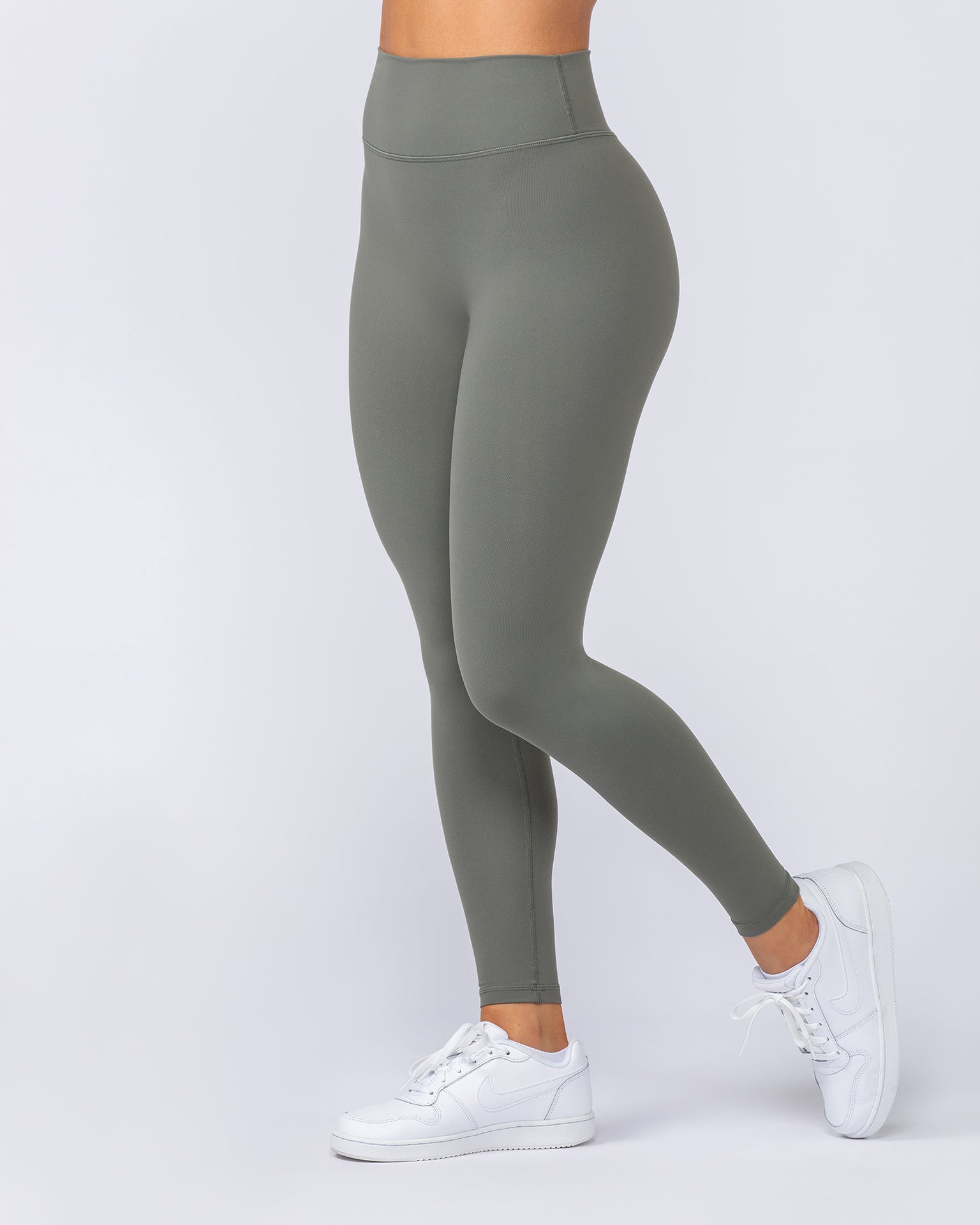 Instinct Scrunch Ankle Length Leggings - Ivy-Leggings-XXS-112459IVY-XXS-MNAPPRL33829-3-Muscle Nation