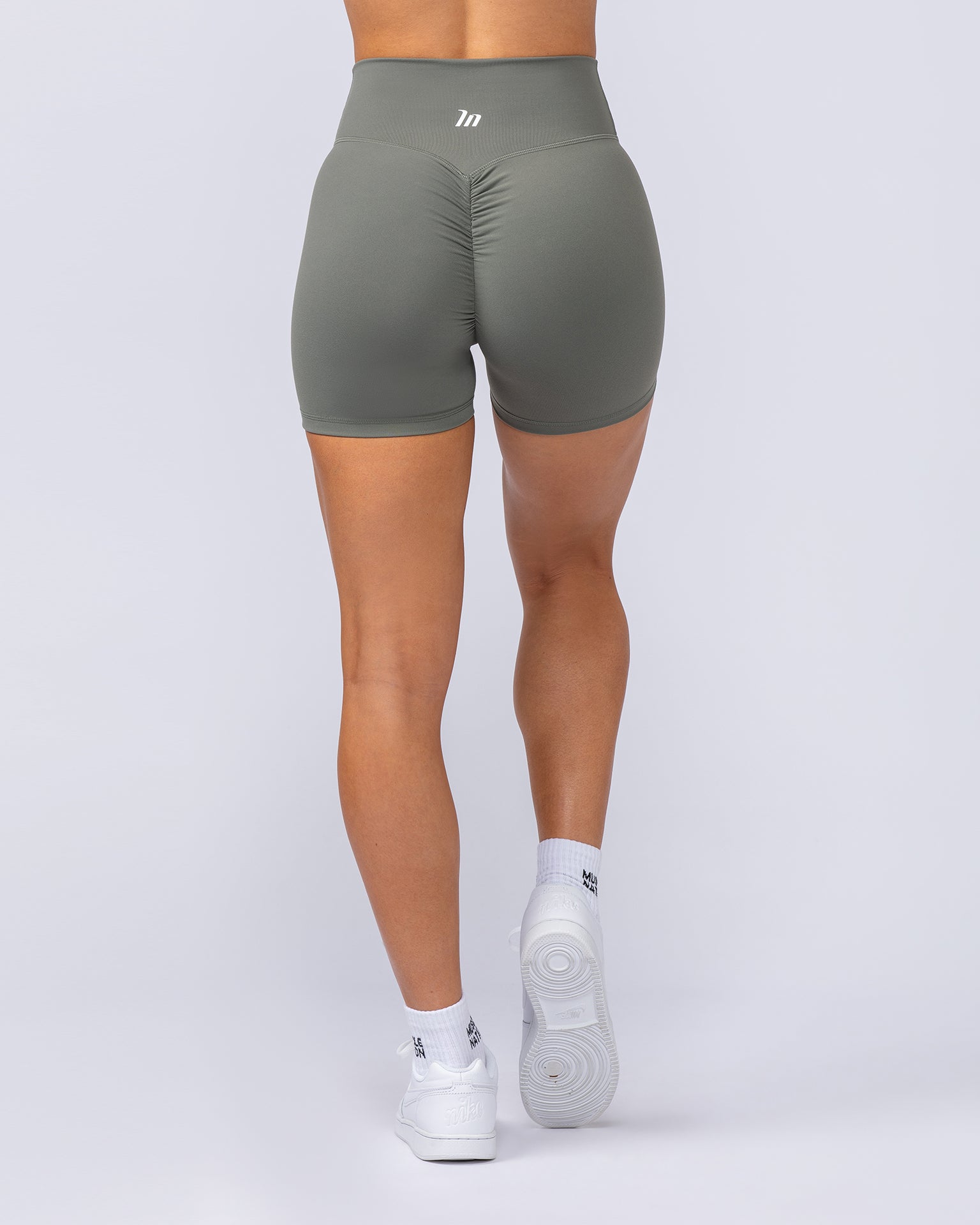 Instinct Scrunch Midway Shorts - Ivy-Shorts-XXS-112457IVY-XXS-MNAPPRL33802-4-Muscle Nation