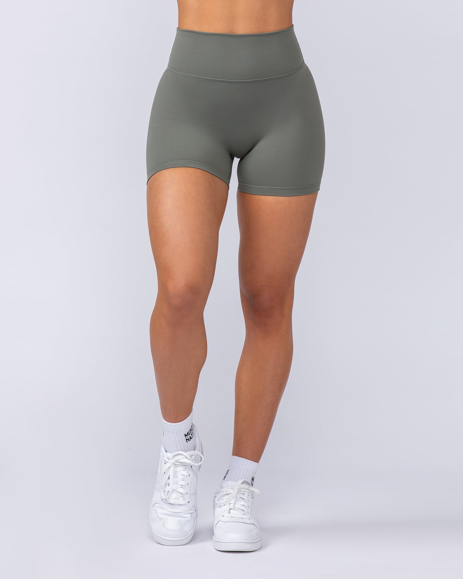 Instinct Scrunch Midway Shorts - Ivy-Shorts-XXS-112457IVY-XXS-MNAPPRL33802-2-Muscle Nation