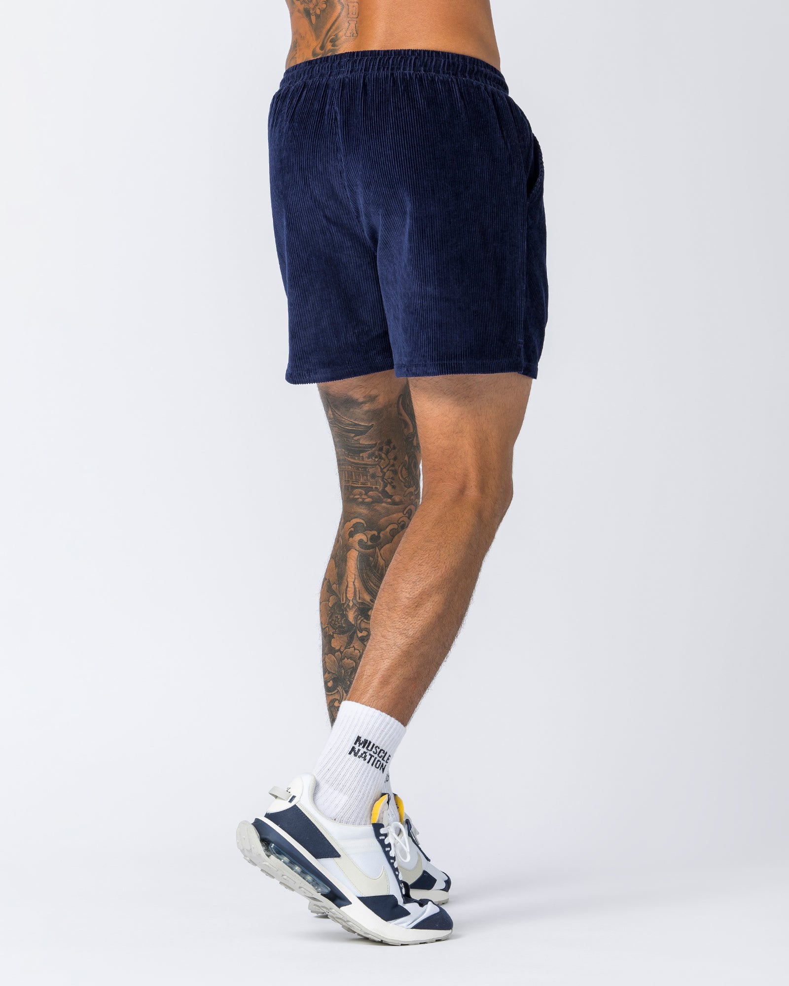 Daily Corduroy Shorts - Navy