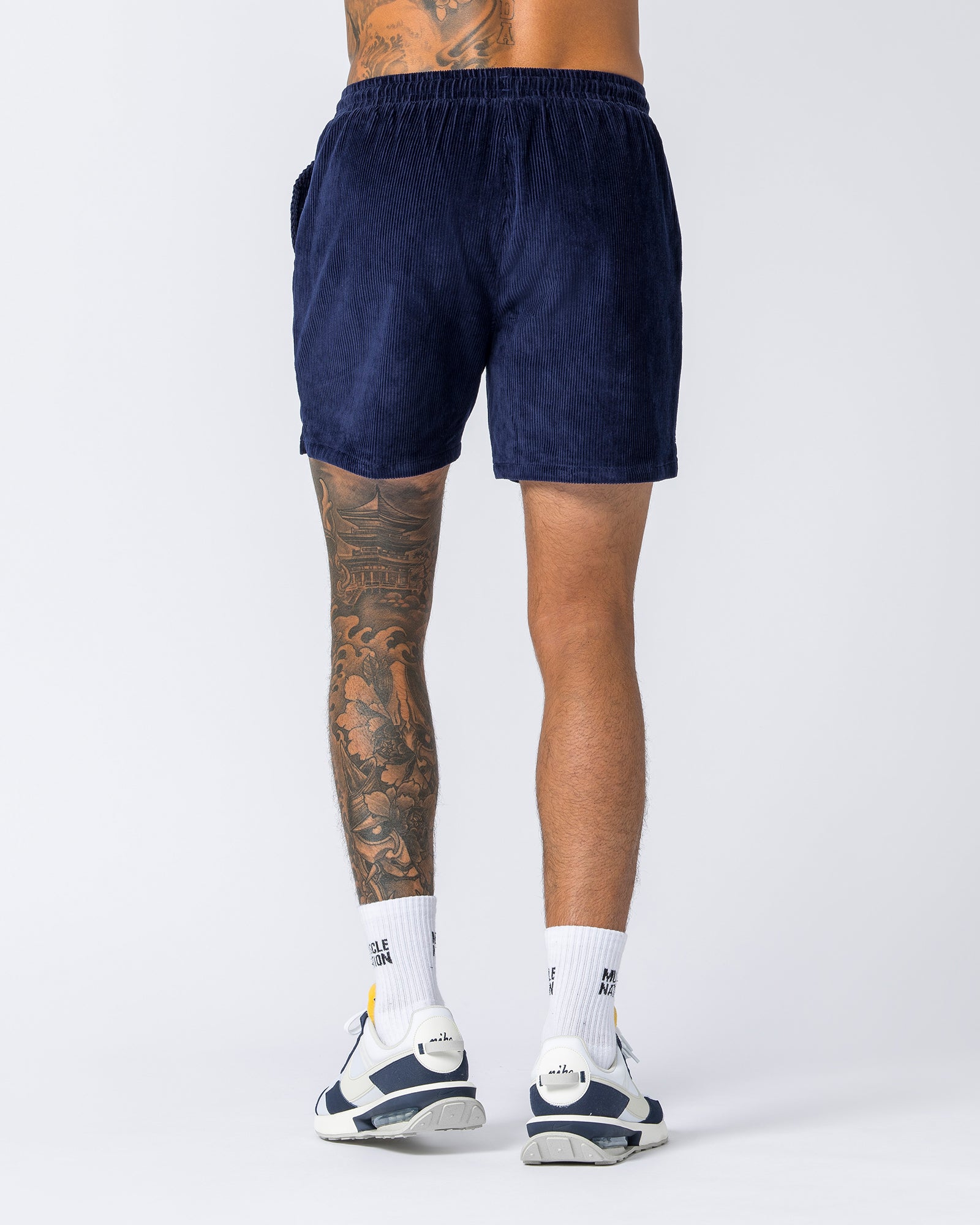 Daily Corduroy Shorts - Navy