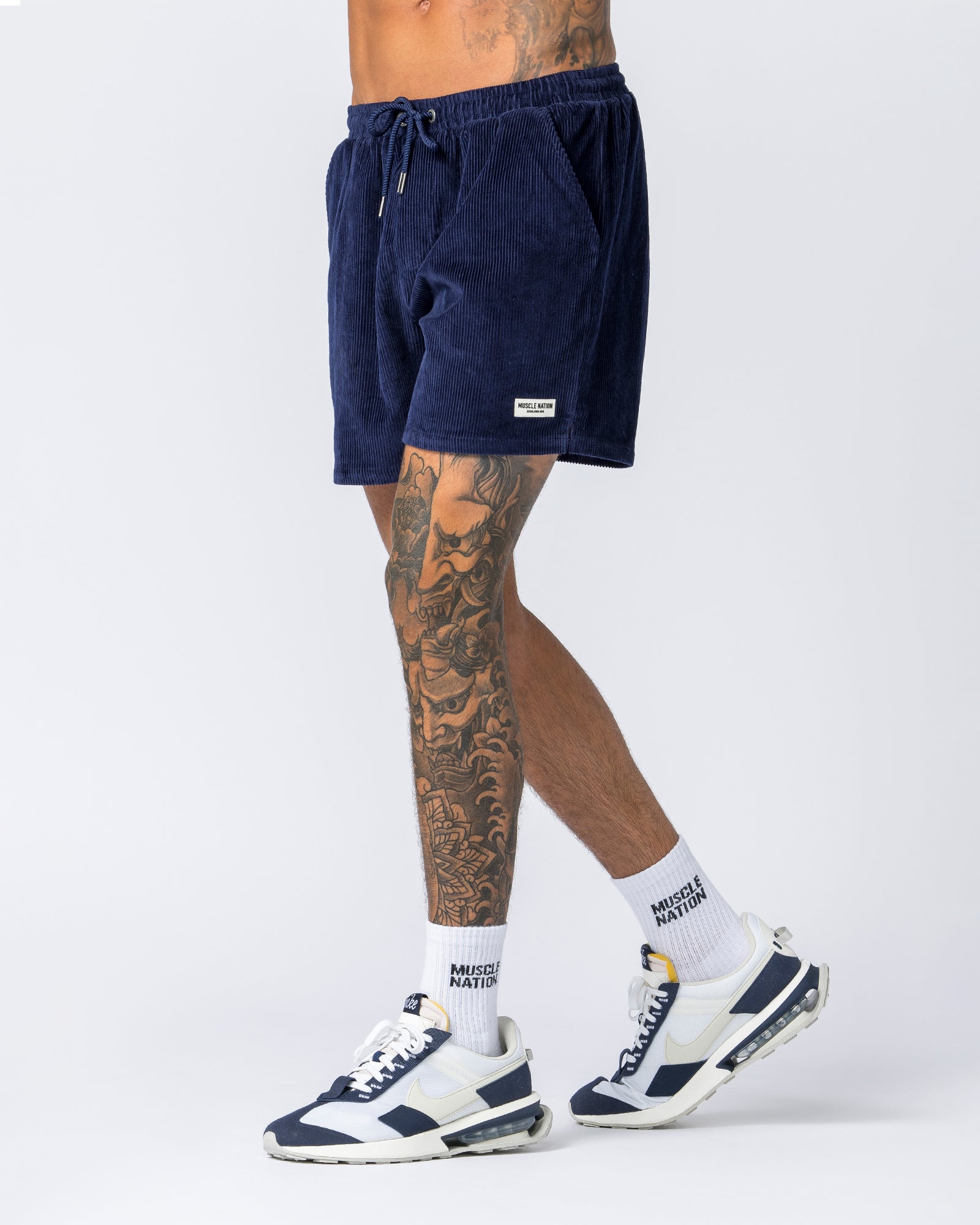 Daily Corduroy Shorts - Navy