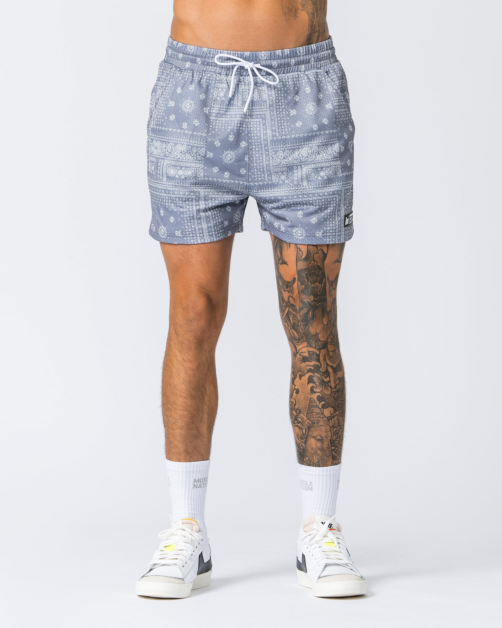 Grey store soft shorts