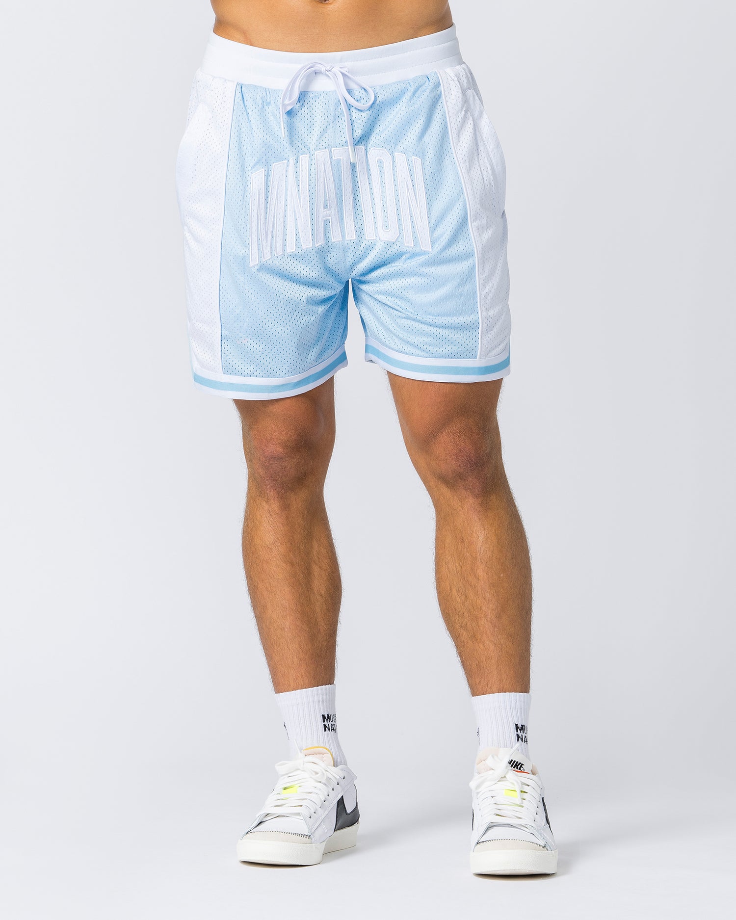 Fadeaway 5 Basketball Shorts - Cool Blue