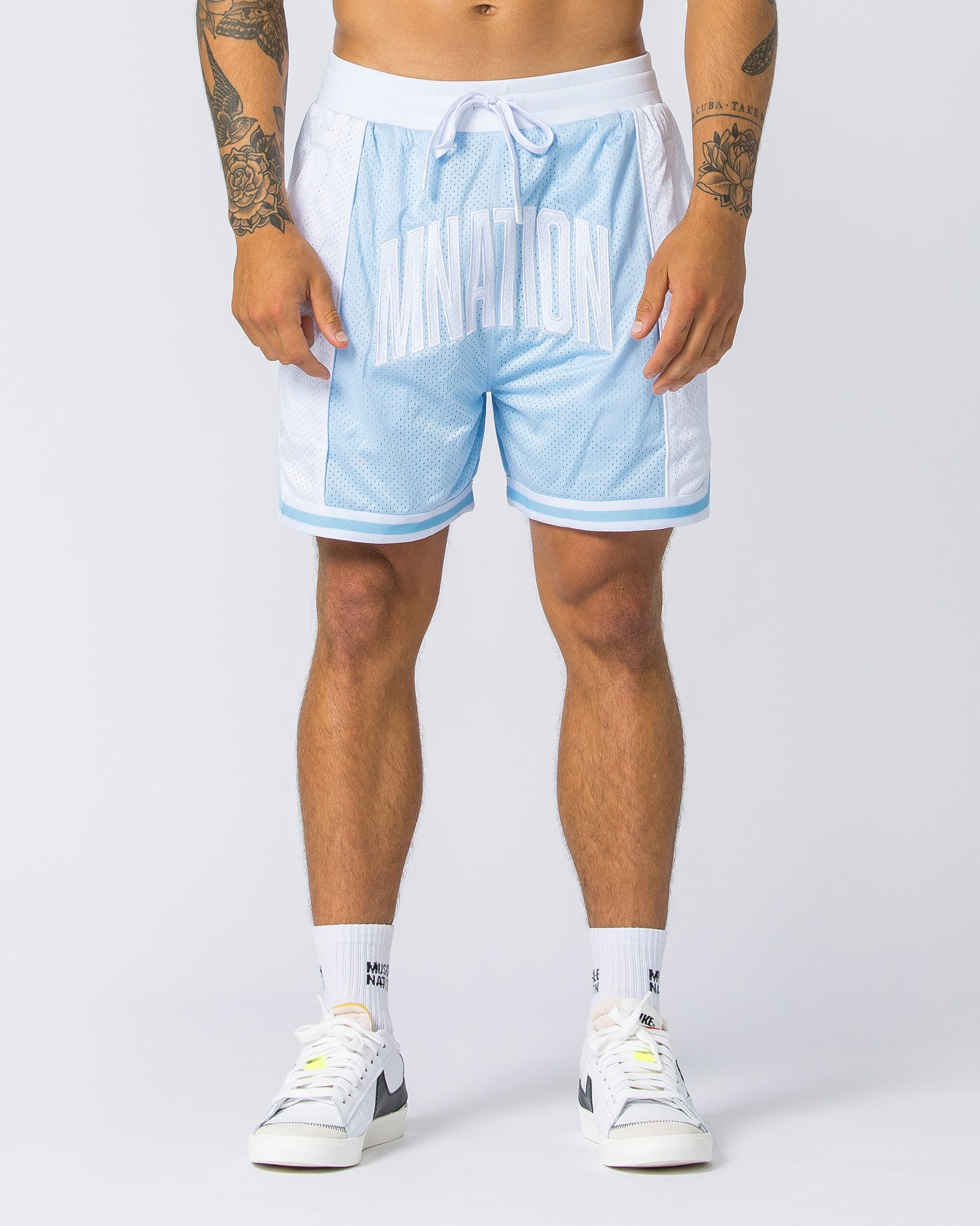 Baby blue deals basketball shorts