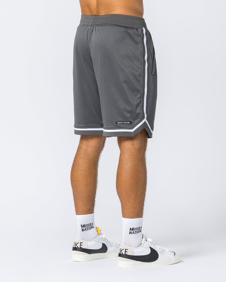 Mens 8" Basketball Shorts - Tornado