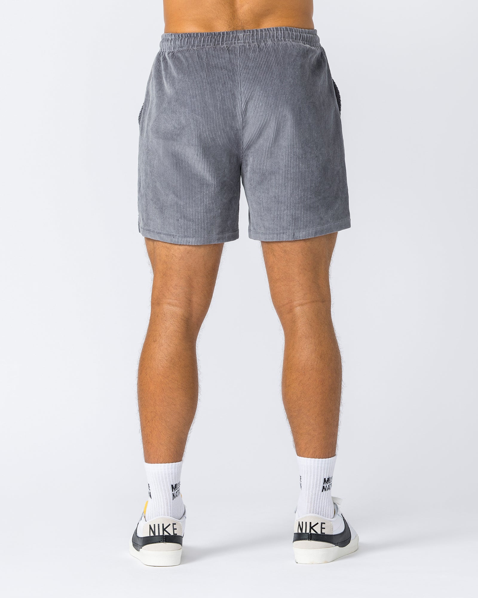 Grey store corduroy shorts