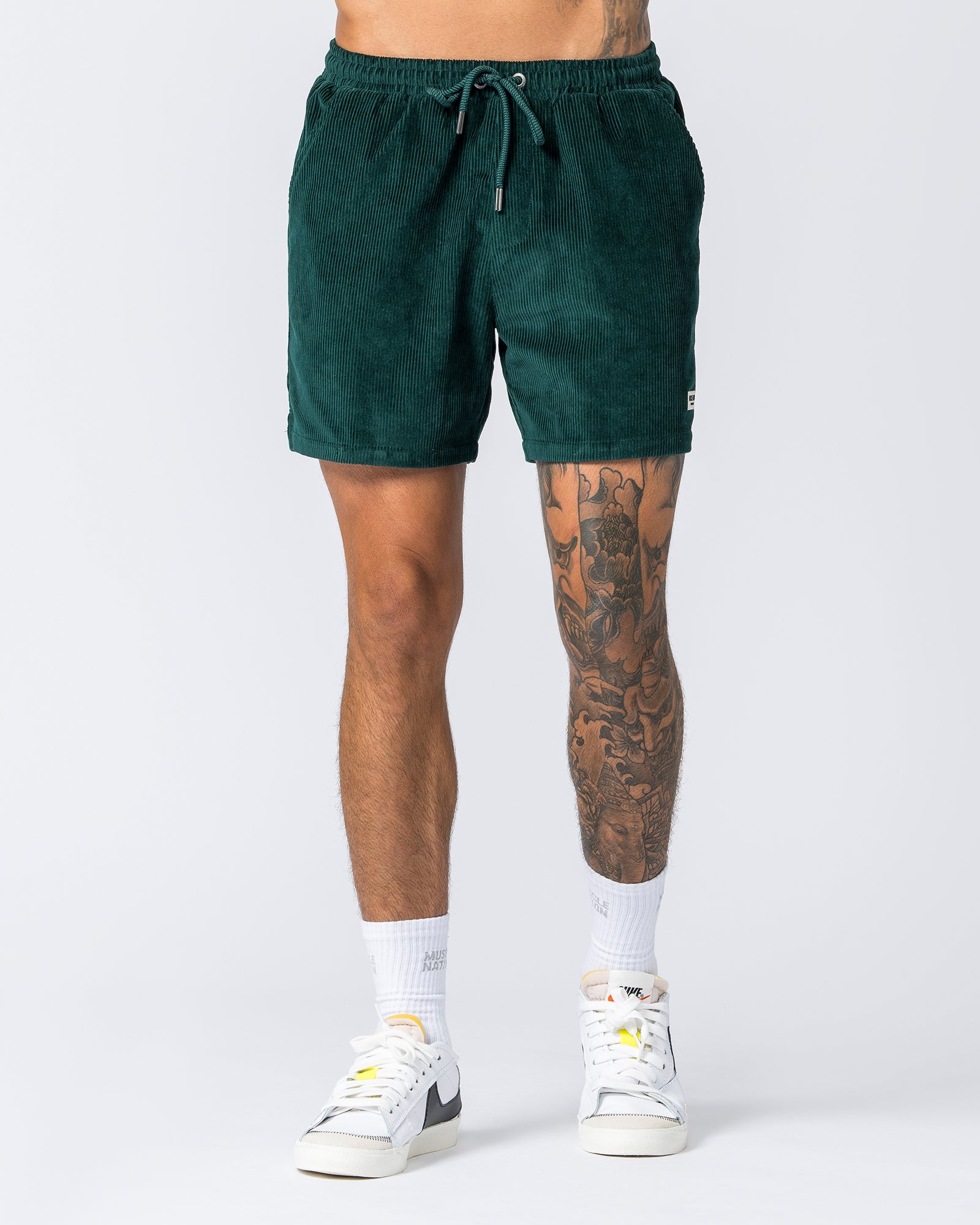 Daily Corduroy Shorts - Sporting Green