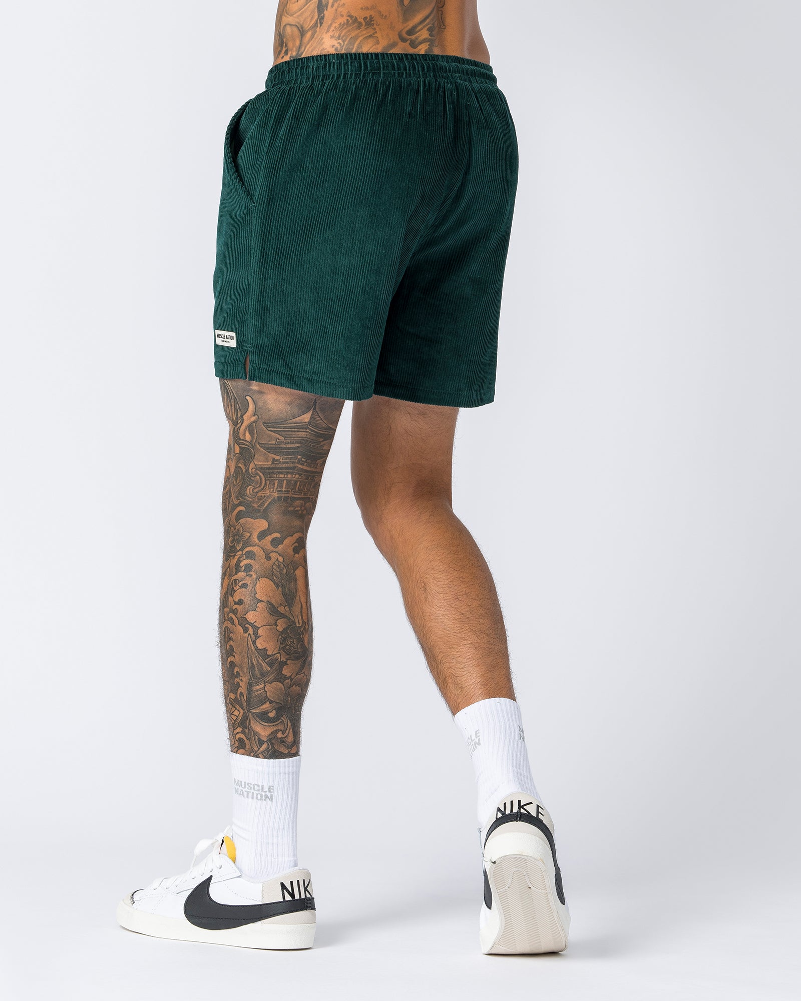 Daily Corduroy Shorts - Sporting Green