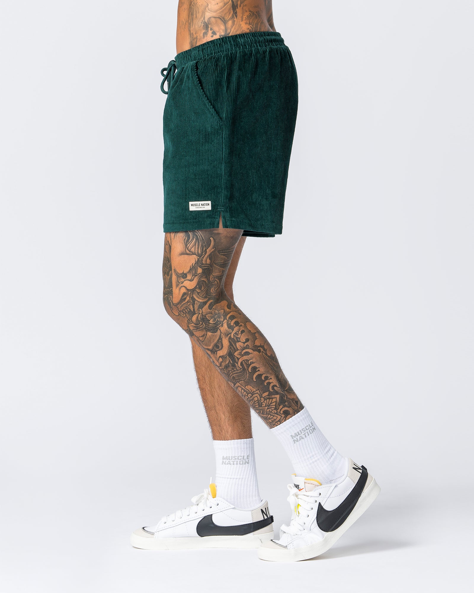 Daily Corduroy Shorts - Sporting Green