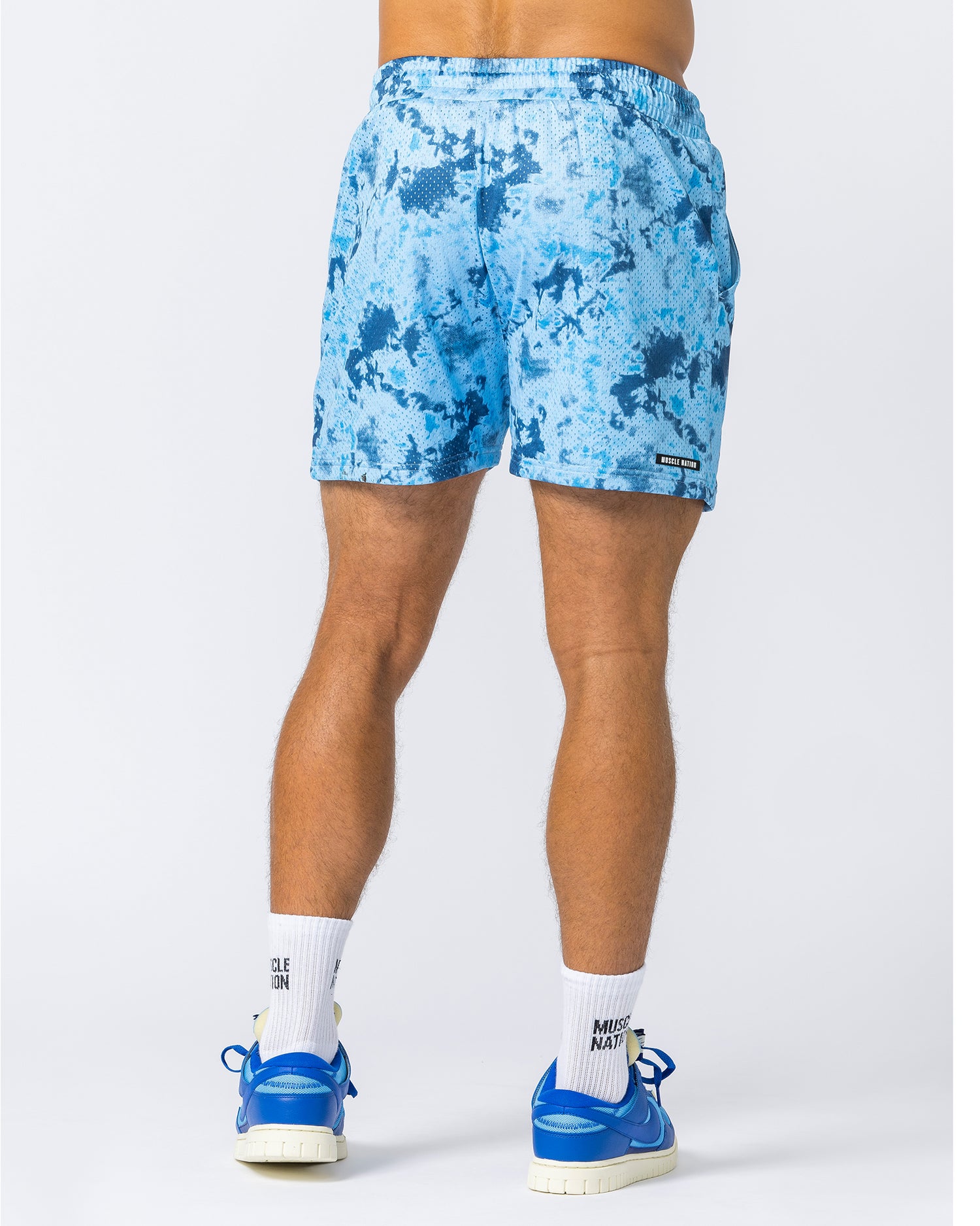 Lay Up 3.5" Shorts - Blue Sky High Print