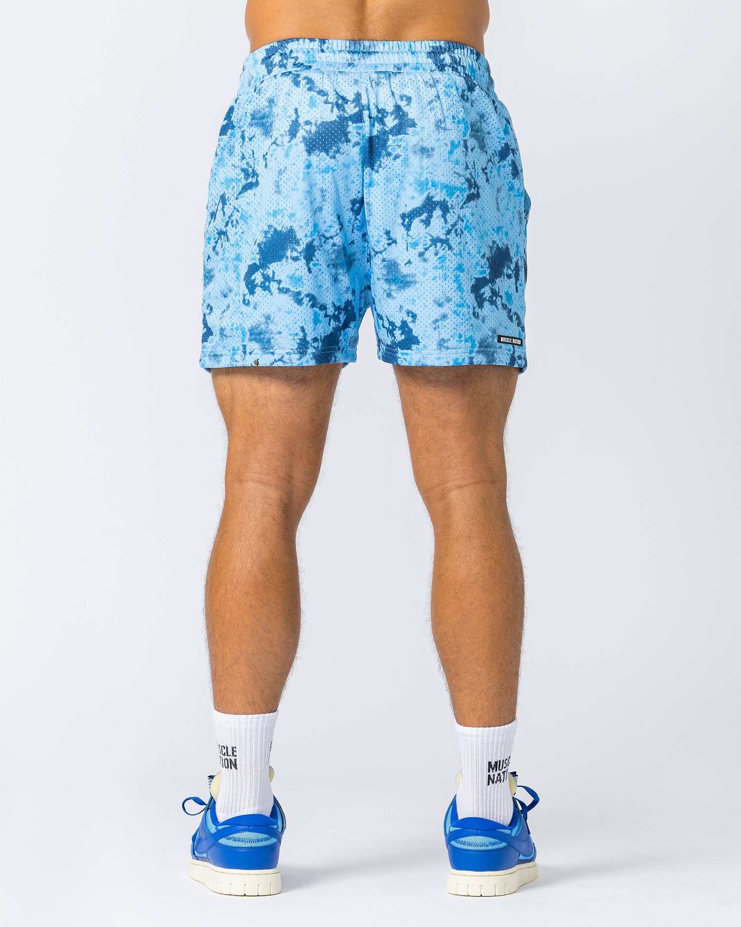 Lay Up 3.5" Shorts - Blue Sky High Print