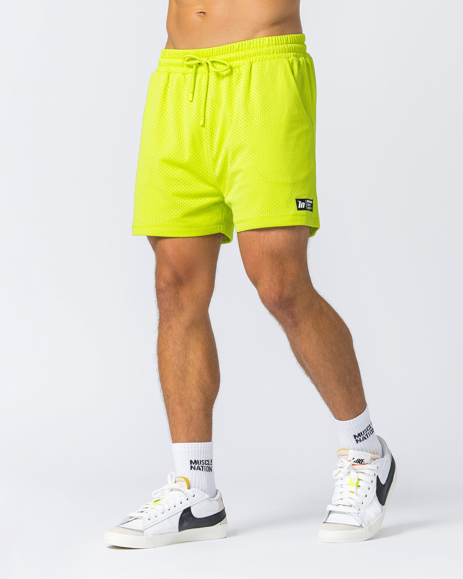 Lay Up 3.5" Shorts - Cyber Lime