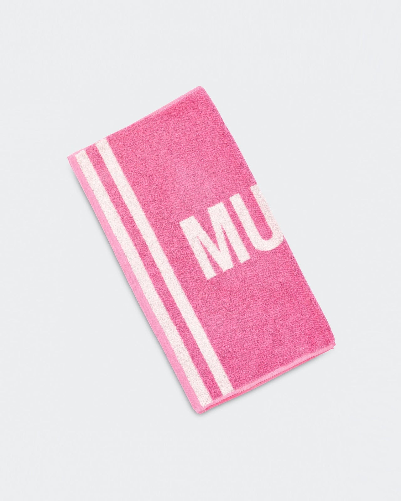 Gym Towel - Hollywood Pink/ White-Accessories-Hollywood Pink/ White-ACC1124144HWPKWHT-ONE-MNAPPRL32745-3-Muscle Nation