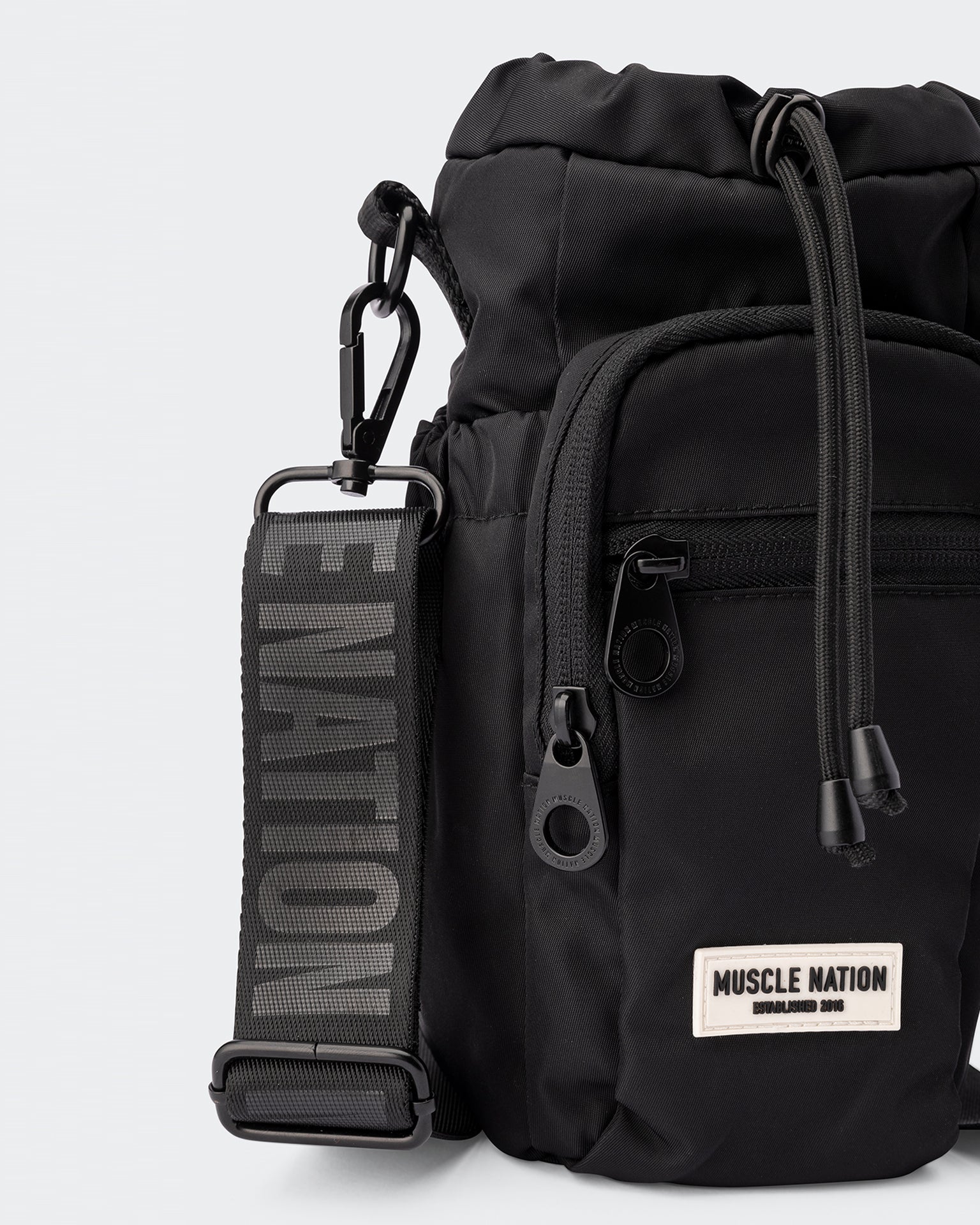 Bottle Bag - Black-Accessories-Black-ACC1124181BLK-ONE-MNAPPRL32738-4-Muscle Nation