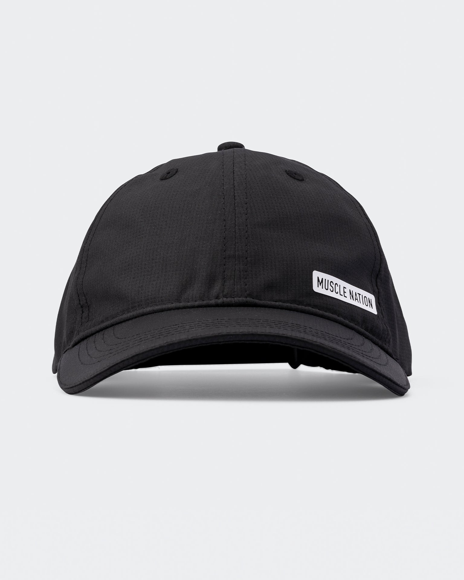 MN Active Cap - Black-Accessories-Black (White logo)-ACC1124175BLKWHTLG-ONE-MNAPPRL32753-2-Muscle Nation