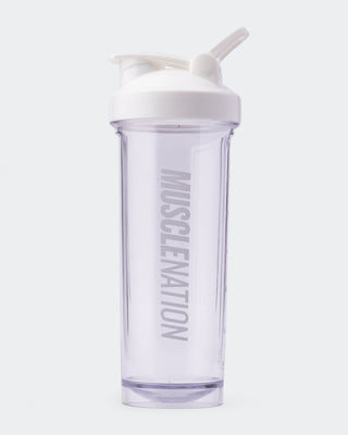 700ml Clear Shaker-Accessories-Clear/ White-ACC1124182CLRWHT-ONE-MNAPPRL32739-2-Muscle Nation