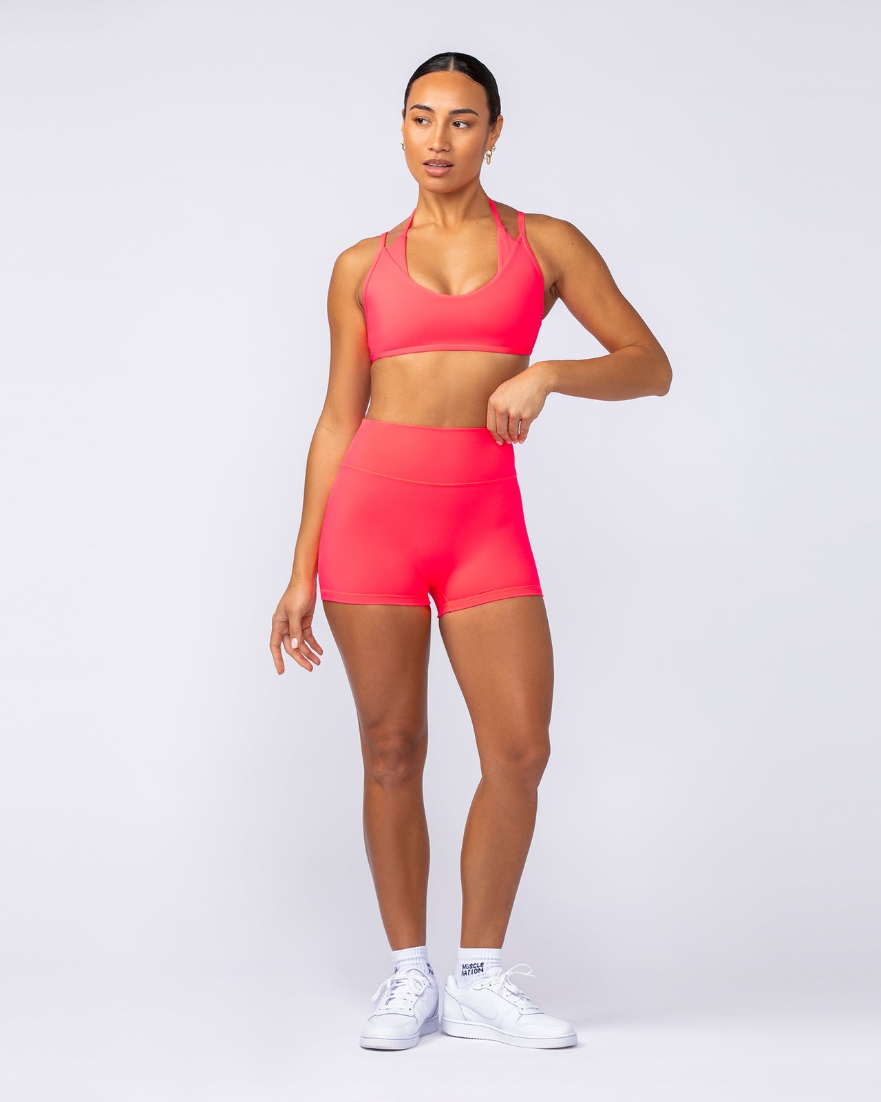 Stellar Bralette - Dragonfruit-Bralettes-XXS-112455DRGFRU-XXS-MNAPPRL33757-6-Muscle Nation
