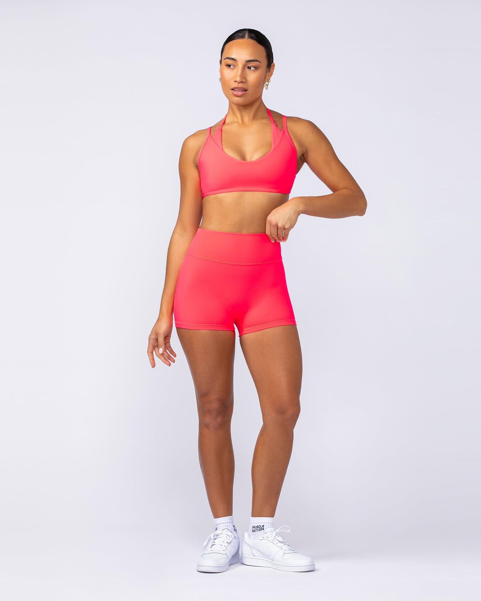 Stellar Bralette - Dragonfruit-Bralettes-XXS-112455DRGFRU-XXS-MNAPPRL33757-6-Muscle Nation