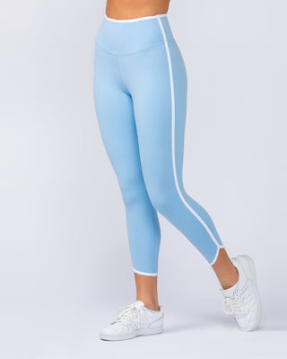 Retro Everyday Leggings - Pacific Blue-Leggings-XXS-1124210PACBLU-XXS-MNAPPRL33271-1-Muscle Nation