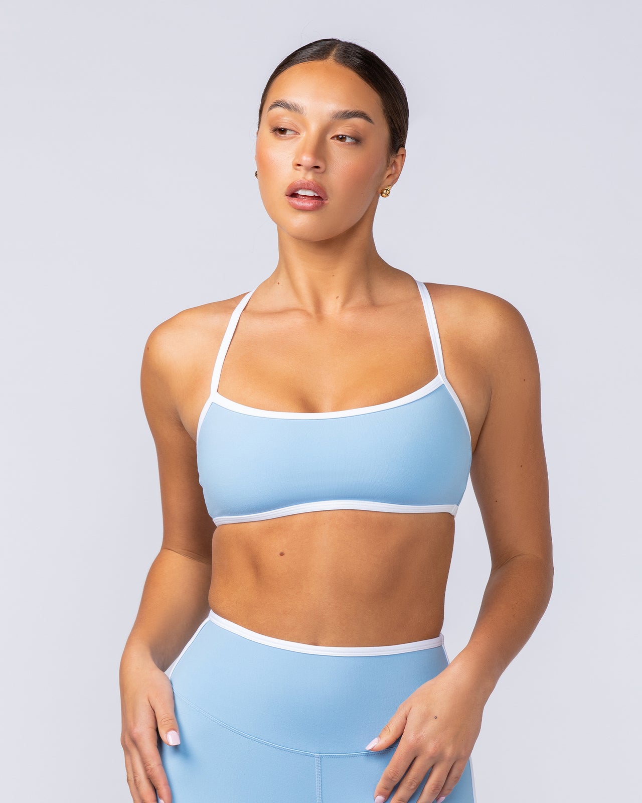 Goddess Bralette Pacific Blue - Muscle Nation women's bralette, view 2